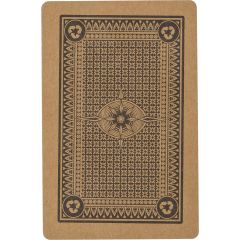 Carte da gioco Andreina | Riciclate | 54 carte, marrone, 710073-011999999