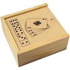 Scatola di legno con set gioco Myriam, personalizzato / multicolore, 2553-009999999