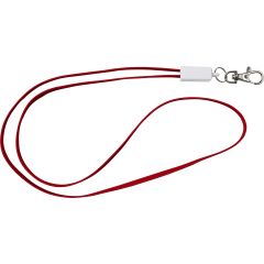 Lanyard s kablom za punjenje Marguerite | 3-u-1, 8451