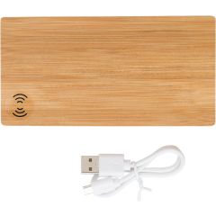 Power bank Walter | Bambus | 6,000 mAh, smeđa, 9148-011999999