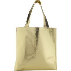 Borsa per la spesa Johnathan | Nonwoven 80 g/m² | Laminata, oro, 7724-031999999