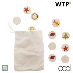 Junoppi, Christmas memory game, natural, AP716919