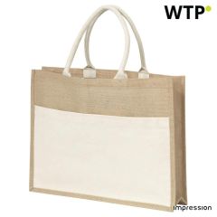 Jutasta torba Livvie, naravna, 4223-311999999