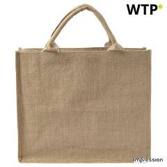 Jutasta nakupovalna torba Ridley, rjava, 7822-011999999