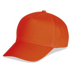 5 Panels golf cap fluorescent colors in 100% polyester, K18019