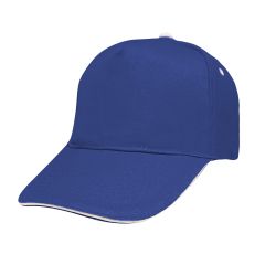 5 Panel sandwich cap in 100% cotton, K18043