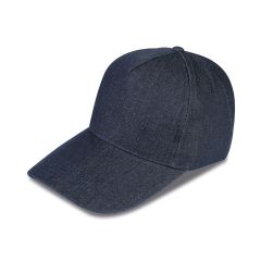 5 Panels cap in 100% jeans, K18050