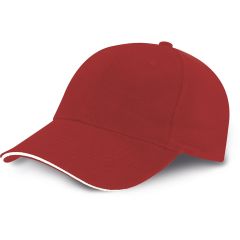 6-Panel-Cap aus 100% schwer gebürsteter Baumwolle, K18065