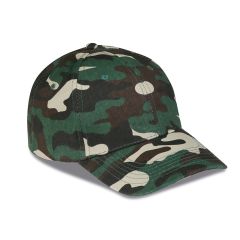 6 Panels camouflage cap in 100% cotton, camouflage, K18094