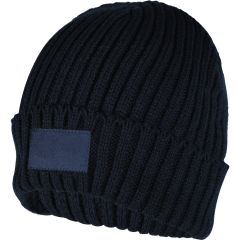 Acrylic hat with polyester tag, K18114