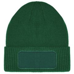Double layer acrylic hat with tag, K18115