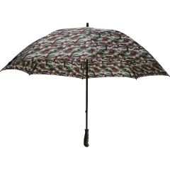 30” Winddichter Regenschirm, Tarnmuster, Fiberglas und 190T Pongee, Tarnung, K18240