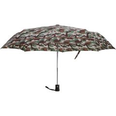21” Automatischer Super-Mini-Regenschirm aus Metall und 190T Pongee Tarnmuster, Tarnung, K18255