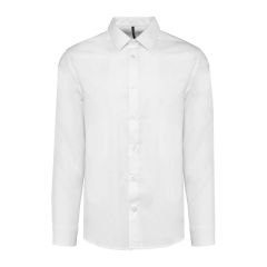 Camicia da uomo a maniche lunghe facile da curare senza tasca, EGKA595