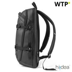 KAMPALA, Laptop backpack in 900D, high-density recycled polyester, with water-resistant coating and 210D recycled polyester lining 173, black, 92363-103