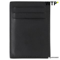 Leather credit card wallet Logan, black, 8058-001999999