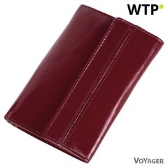 Leather wallet for women Mauro Conti | Virginia, red, V4808-05