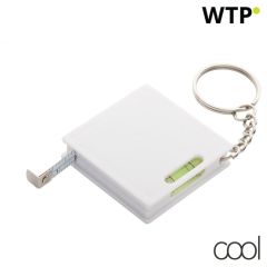 Level, metro con portachiavi, white, AP844017-01