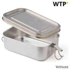 Kosilo škatla 750 ml, srebrna, V1212-32