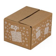 Small gift box, rjava, EGM22082205
