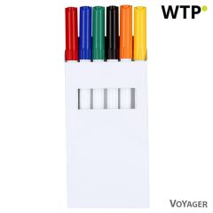 Marker set, white, VA760-02