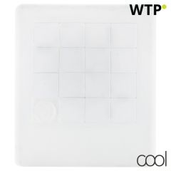 Melanie, mini sliding puzzle, white, AP761886