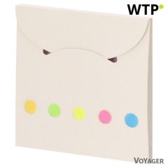 Memo-Holder, Haftnotizen, aus recycelten Milchkartons hergestellt, Weiß, VA643-02