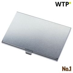 Denarnica za kovinske poslovne vizitke Cornwall, siva, EG220607