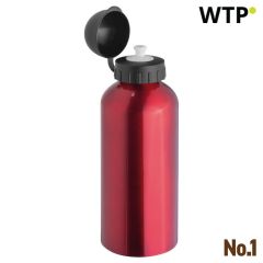 Metalna steklenica za vodo Charlotte 600 ml, rdeča, EG571005