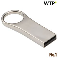 Metal USB Stick 8 GB, grey, EG149307