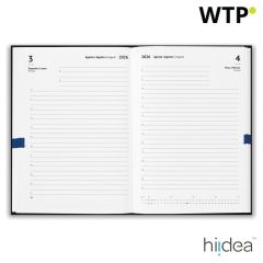 MUSSET A5, A5 diary in PU (58% recycled), black, 96221-103