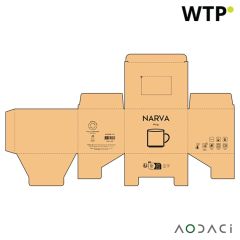 Narva keramična skodelica 490 ml, bela, AMG010-106