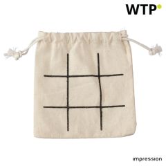 Natural wooden tic-tac-toe game Waltraud, beige, 1107132-013999999