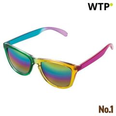 Nerd-Brille mit verspiegelten Gläsern Amadora, grau, EG3428MC