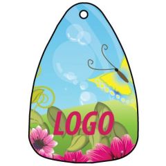 Art.12 Car air freshener with print. Shape tear: approx. 70 mm. Classic quality.