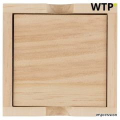 Pine wooden mini Sudoku set Kenza, brown, 1349357-011999999