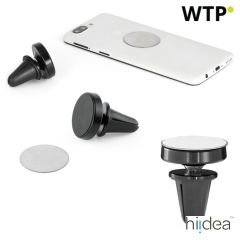 PLANCK, aluminijasti nosilec za telefon v avtu, črna, 97156-103