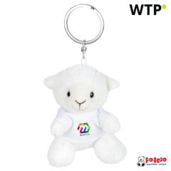Plush sheep, keyring | Colleen, white, HE739-02