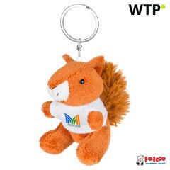 Scoiattolo di peluche, portachiavi | Ginny, arancia, HE740-07