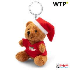 Plush teddy bear, keyring | Eldian, brown, HE850-16