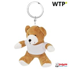 Plush teddy bear, keyring | Larry Honey, beige, HE559-18