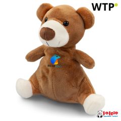 Plush teddy bear | Ragan, brown, HE840-16