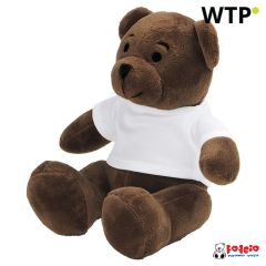 Plush teddy bear | Siddy Brown, brown, HE765-16