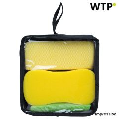 Polyester (600D) car wash set Aaliyah, yellow, 5300-006999999