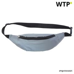 Polyester reflective waist bag Jocelyn, silver, 865249-032999999