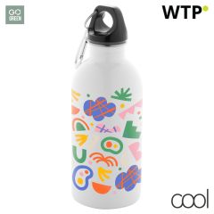 Pressuto, reciklirana steklenica iz nerjavečega jekla, white, AP808230-01