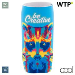 PrintCan Slim, RPET ohlajevalnik za pijačo, white, AP716870