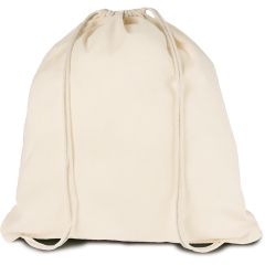 100% Cotton (110 gr/m²) knapsack, Q24088