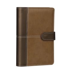 PU A6 organizator agenda, rjava, Q24111