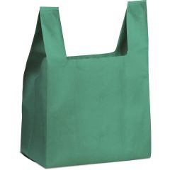 Heat sealed non woven (70 gr/m²) bag with gusset, Q24242